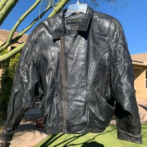 Pelle Pelle Marc Buchanan rare 1980s leather jacket